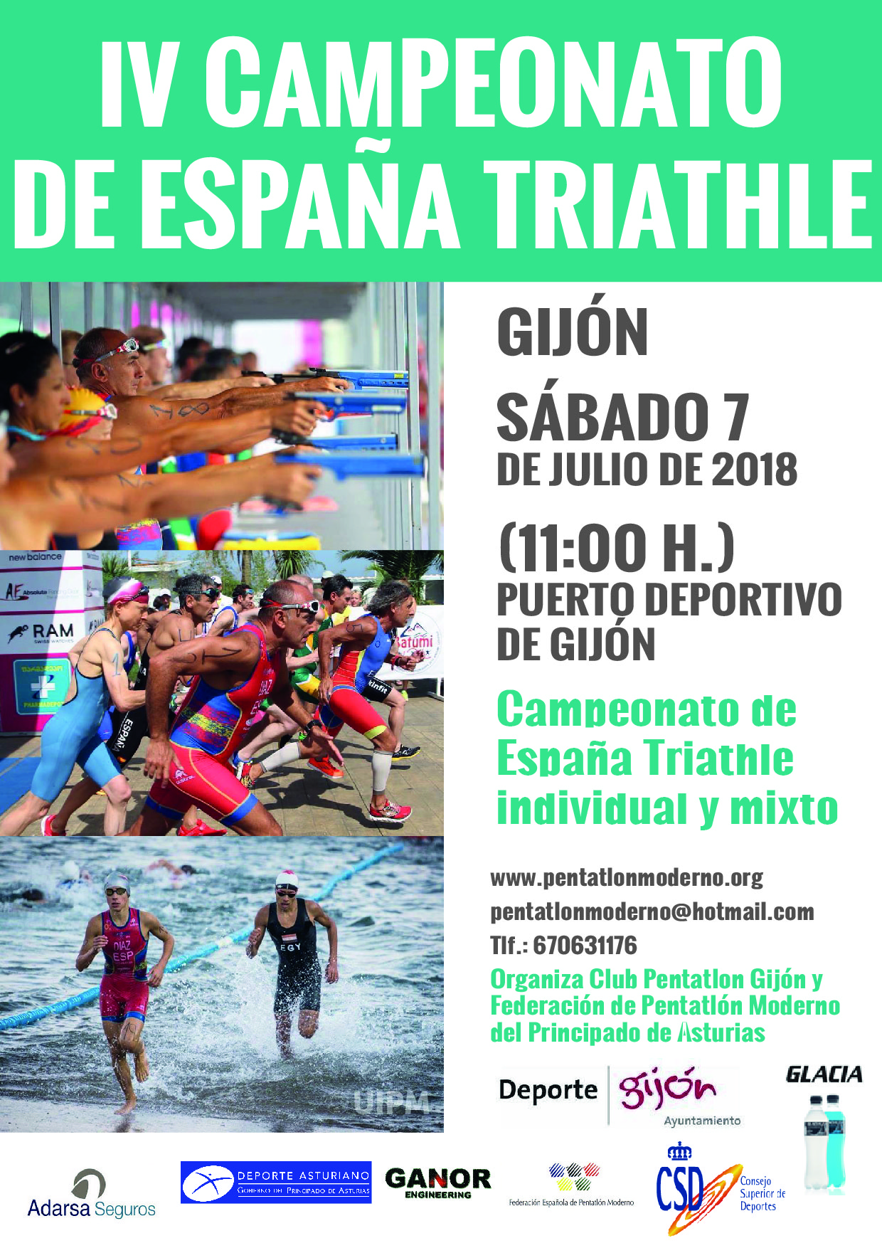 Campeonato España Triatle (Gijon 7/7/18)